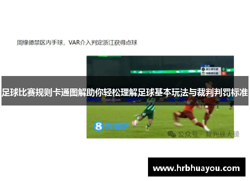足球比赛规则卡通图解助你轻松理解足球基本玩法与裁判判罚标准